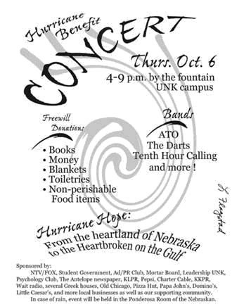 Hurricane Benefit Concert