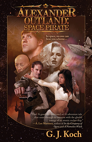 Alexander Outland:Space Pirate Cover Art