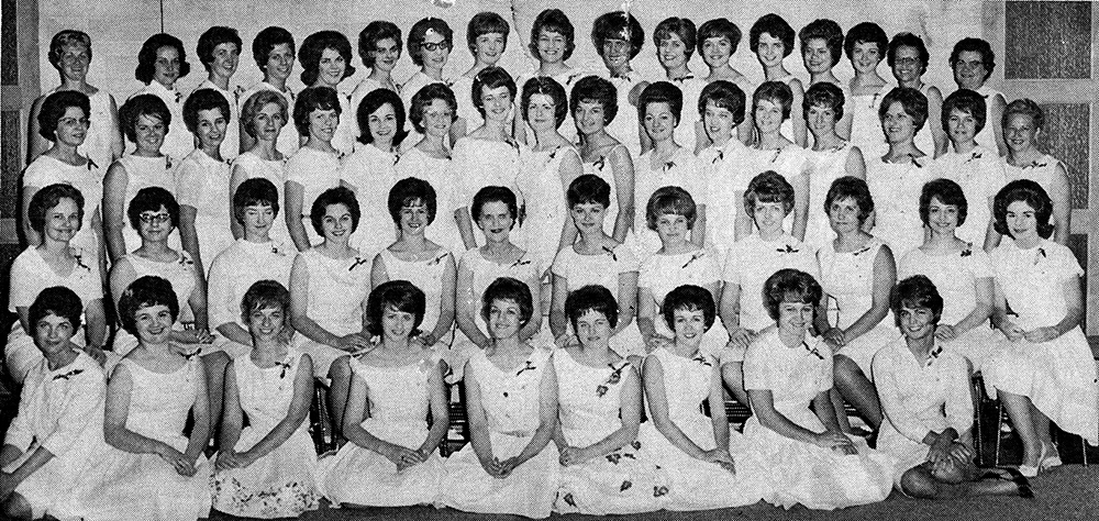 UNK’s Alpha Phi Delta Xi Chapter was founded in 1963. The sorority has initiated 1,444 members since its founding.
