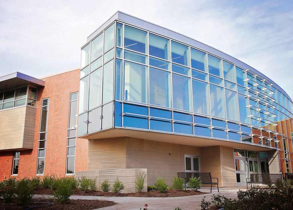 The $19 million Health Science Education Complex opened in August 2015 on the University of Nebraska at Kearney campus.