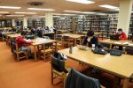 UNK students are being asked what type of study space is most useful, technology they would use most often, and types of retail options they would use at the Calvin T. Ryan library. (Photo by Corbey R. Dorsey/UNK Communications)