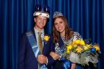 Miranda Ketteler of Petersburg and Logan Krejdl of Aurora were crowned homecoming queen and king Thursday at the University of Nebraska at Kearney. (Photo by Corbey R. Dorsey, UNK Communications)
