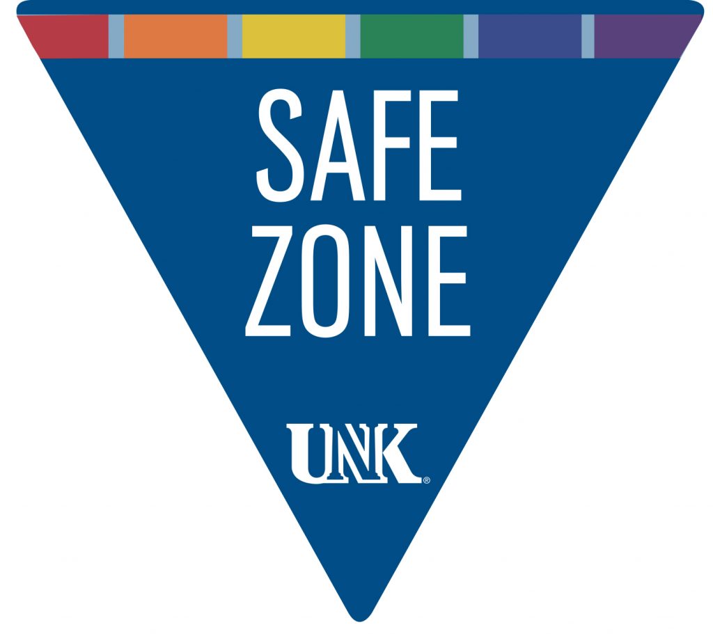 UNK offers Safe Space Training for faculty and staff. For more information, contact Lisa Mendoza at 308.865.8528.