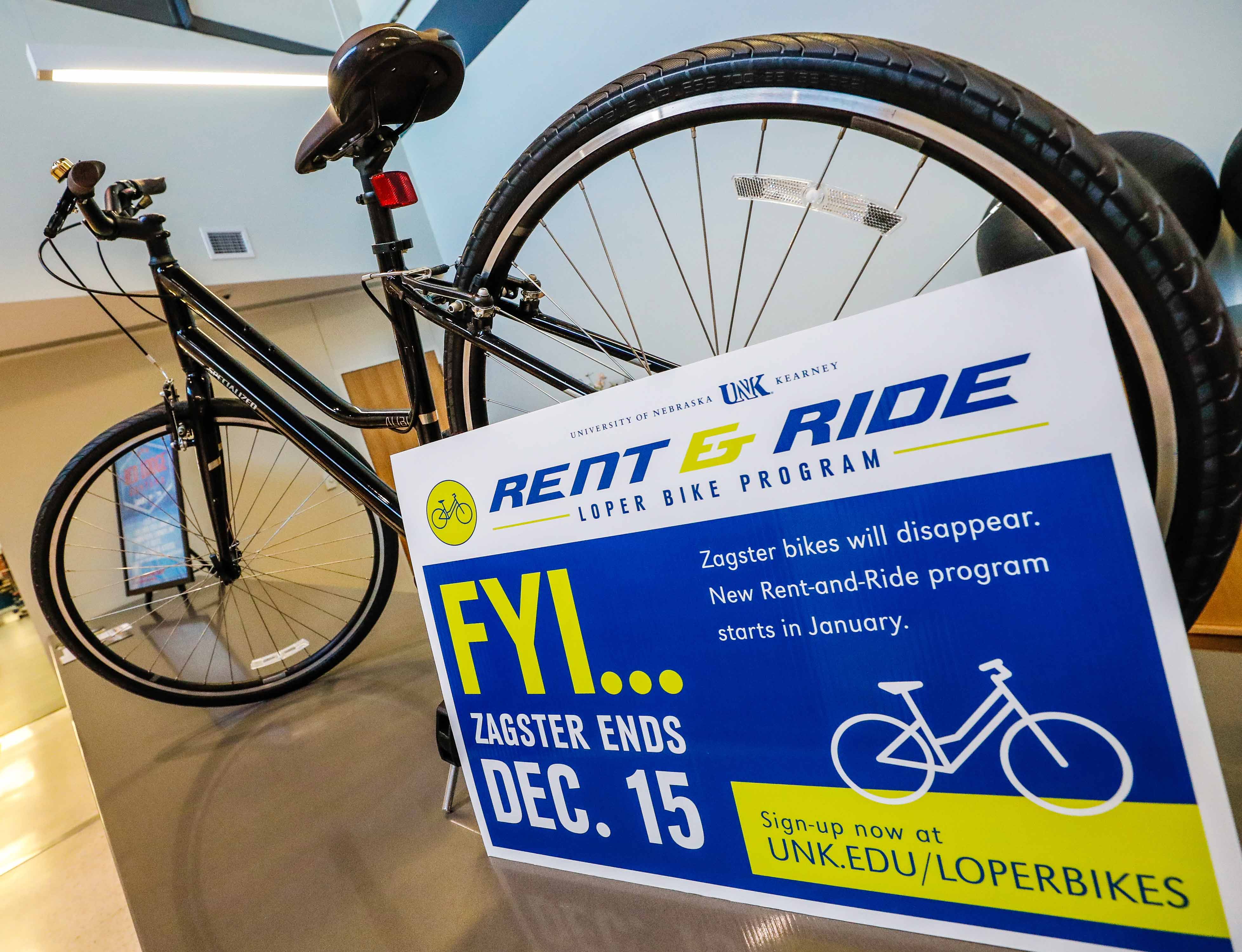 New Rent Ride Bike Rental Replacing Zagster Beginning Jan 1