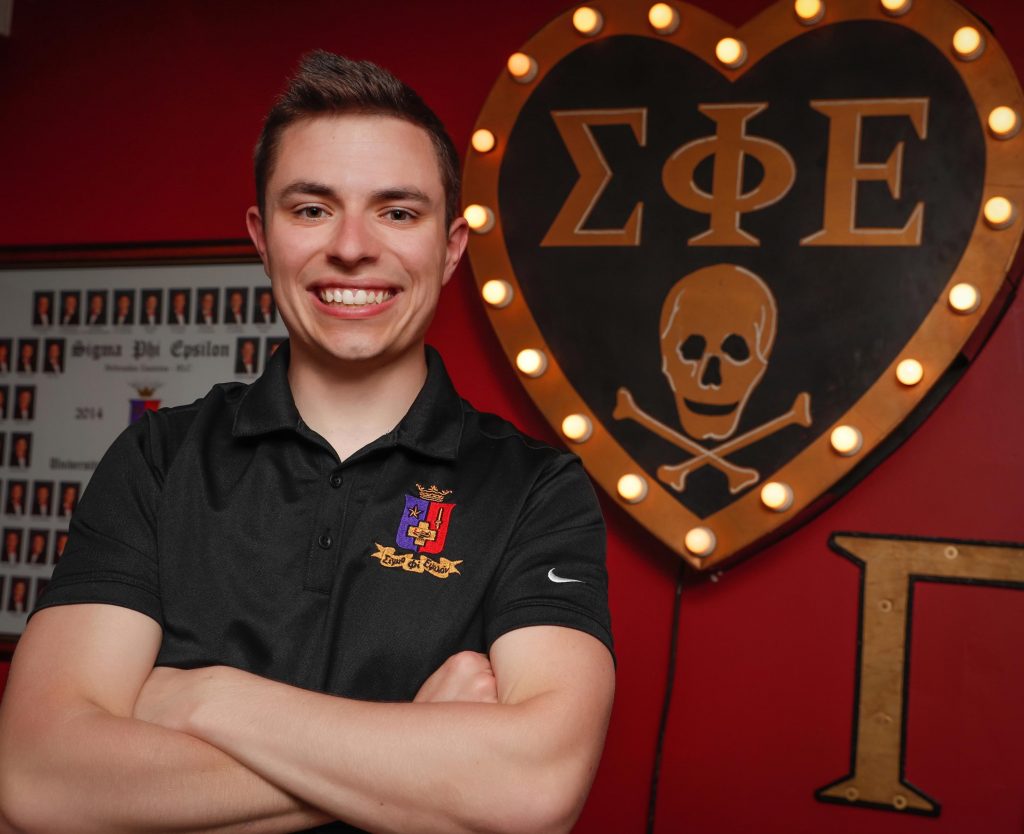 “We don’t want to build great fraternity men or great SigEp men. We want to build great men that society will see.”