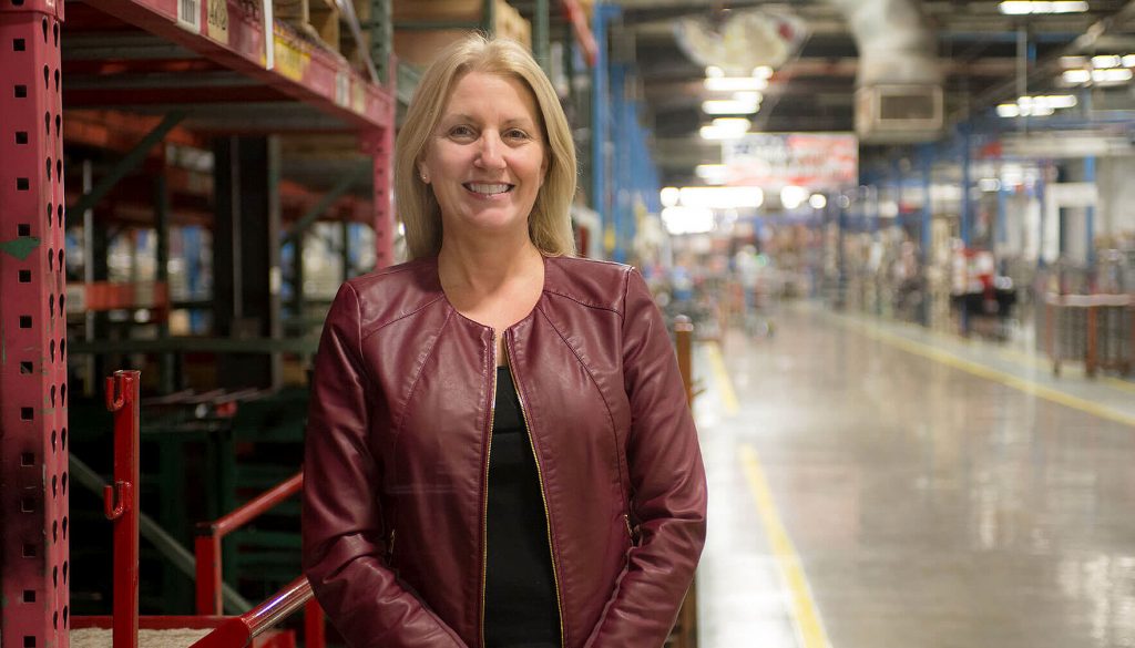 Longtime manufacturing executive Judy Altmaier was recognized Thursday as an honored alumna by the UNK College of Business and Technology. The former Kearney resident has traveled the world leading Eaton Corp. and The Toro Co. (Photo courtesy, The Toro Co.)