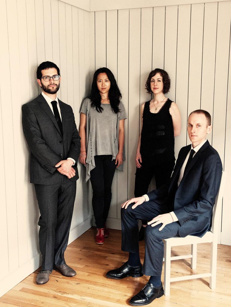 New York City-based Yarn/Wire, a quartet of two percussionists and two pianists, will perform 7:30 p.m. Friday (Oct. 5) at UNK’s Fine Arts Recital Hall to kick off the fifth season of the New Music Series. (Photo courtesy Bobby Fisher)