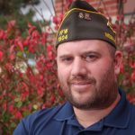 Jason Baker, who attends UNK, served 11 years in the U.S. Army and Nebraska Army National Guard, including deployments to Iraq and Afghanistan. He is a member of the Veterans of Foreign Wars, American Legion and Disabled American Veterans. (Photo by Corbey R. Dorsey, UNK Communications)