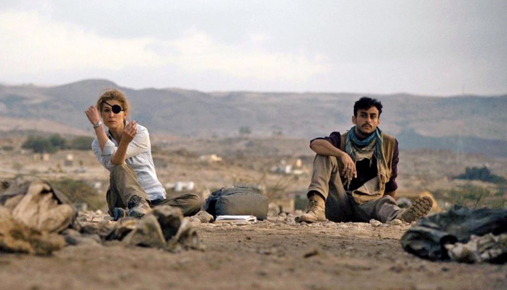 “A Private War” tells the story of journalist Marie Colvin, who covered wars from the point of view of the ordinary people who are victims of the violence and disruption. The film is showing at 7 p.m. Tuesday (April 2) at The World Theatre in Kearney.