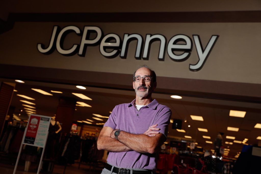 Greg Broekemier worked as retail manager for JCPenney from 1980-84 before joining Kearney State College as an instructor. (Photo by Corbey R. Dorsey, UNK Communications)