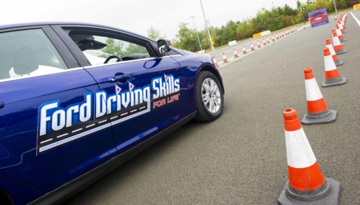 Teenage drivers will navigate challenging road courses in the April 13 Ford Driving Skills for Life event hosted by the Nebraska Safety Center. (File Courtesy Ford Driving Skills)