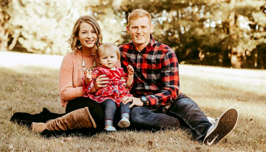 Jerromy Cissell lives in Kearney with his wife Blair and 20-month-old daughter Bexley. The couple met during a North Platte Community Playhouse production and married in October 2015 – one month before his second deployment to Afghanistan. (Courtesy photo)