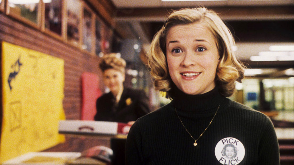 Reese Witherspoon stars as high school overachiever Tracy Flick in the 1999 film "Election." (Paramount Pictures)