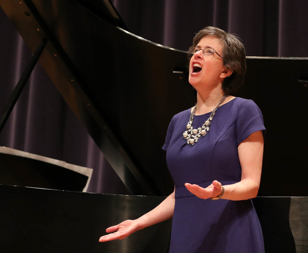 Dawn Mollenkopf will perform songs in four languages – English, Latin, French and German – from composers Henry Purcell, Georges Bizet, Johannes Brahms and Cole Porter during Sunday's recital.