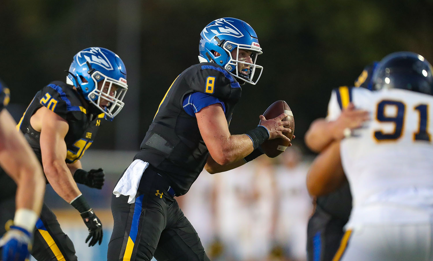 “I could name about 40 different dudes who were a big reason why I wanted to stay,” fifth-year senior Alex McGinnis said. “There’s definitely a correlation between our success and the type of people who are in the program.” (UNK Communications)