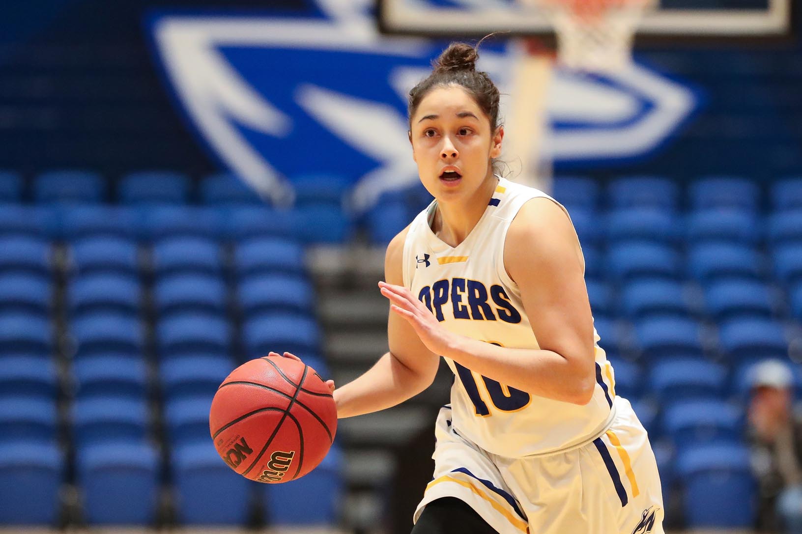 Graduate transfer Haley Simental leads a UNK offense averaging nearly 77 points per game this season. The Lopers are 23-3 overall and second in the Mid-America Intercollegiate Athletics Association with a 12-3 conference record.