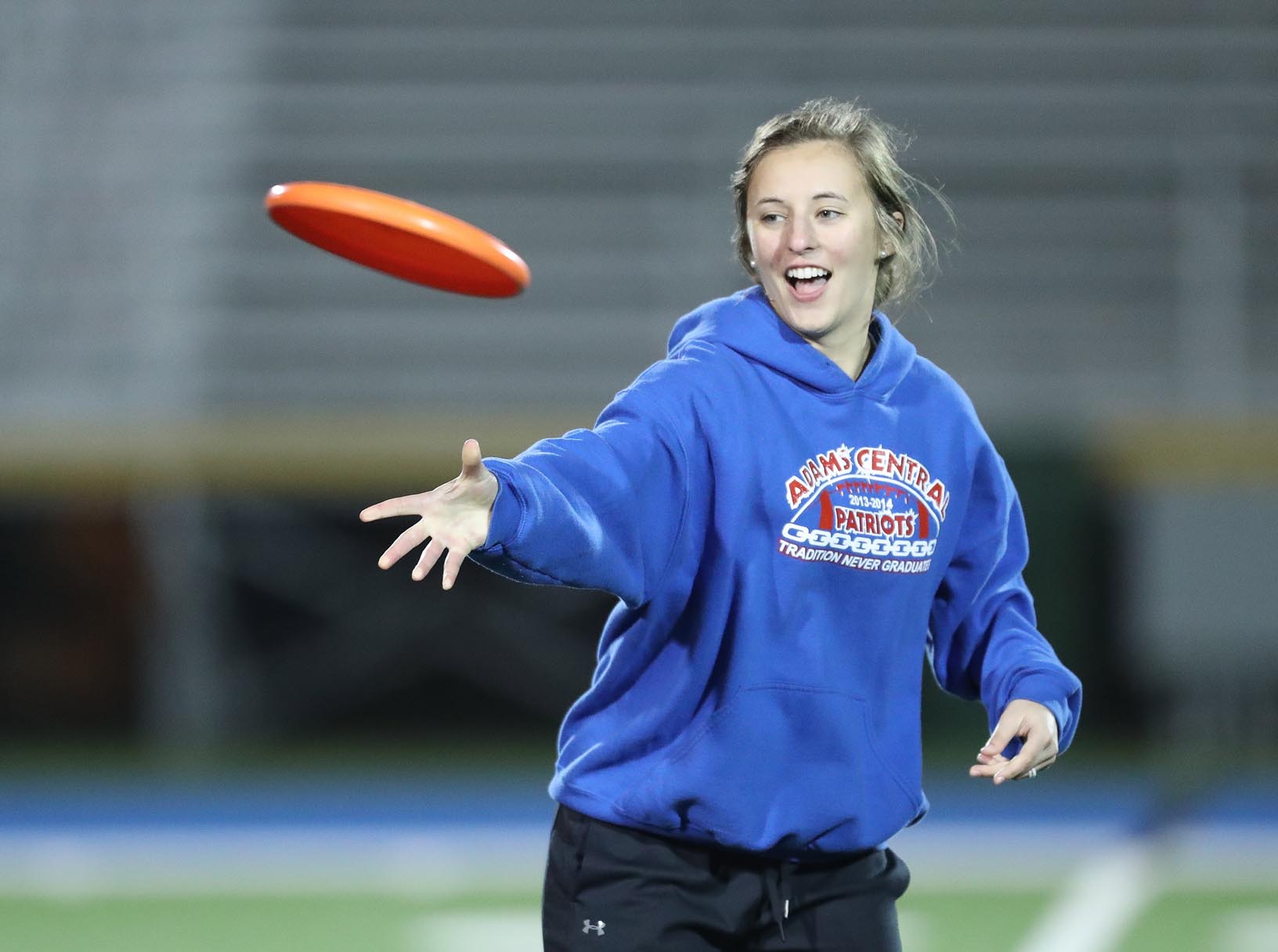 UNK Campus Recreation offers a number of nontraditional intramural sports and activities, including ultimate Frisbee, human foosball, esports, table tennis, cornhole and Spikeball.