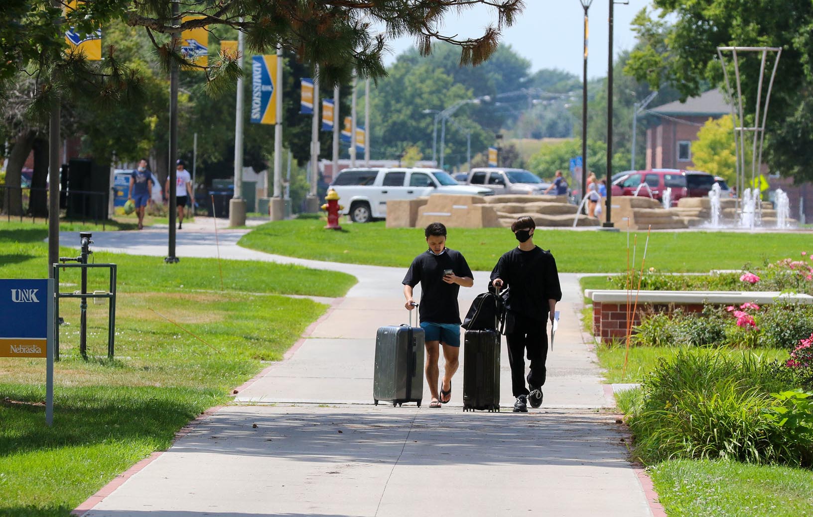 More than 1,400 students are expected to live in UNK residence halls this semester. Most of them will move in this week.
