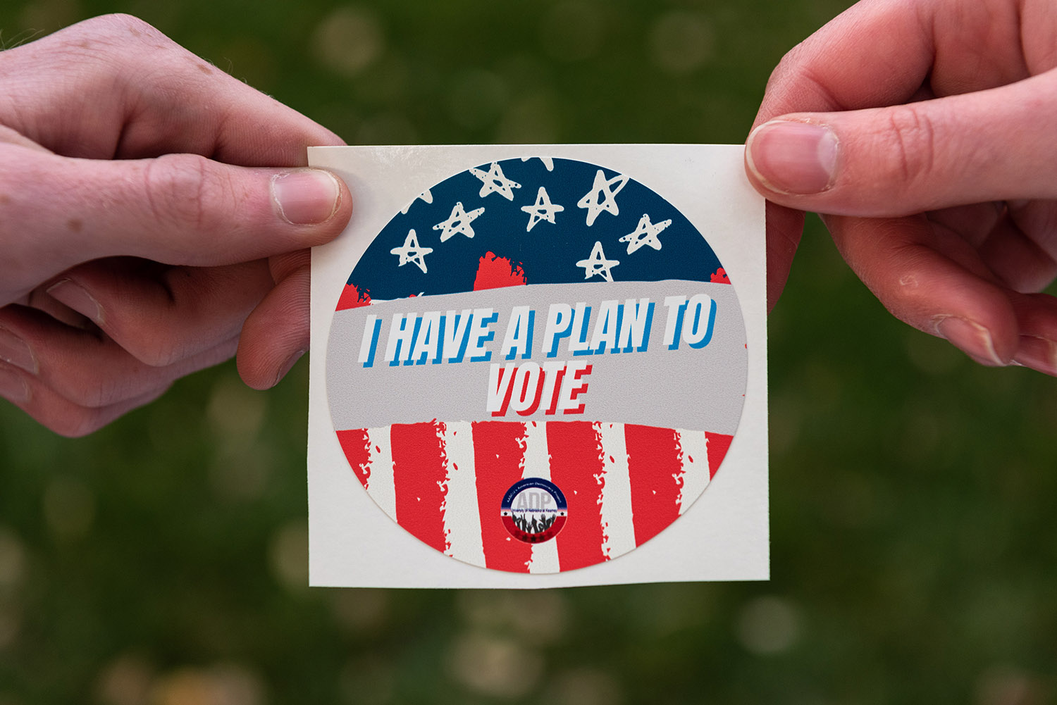 The American Democracy Project is encouraging UNK students to “have a plan to vote” during the upcoming election.