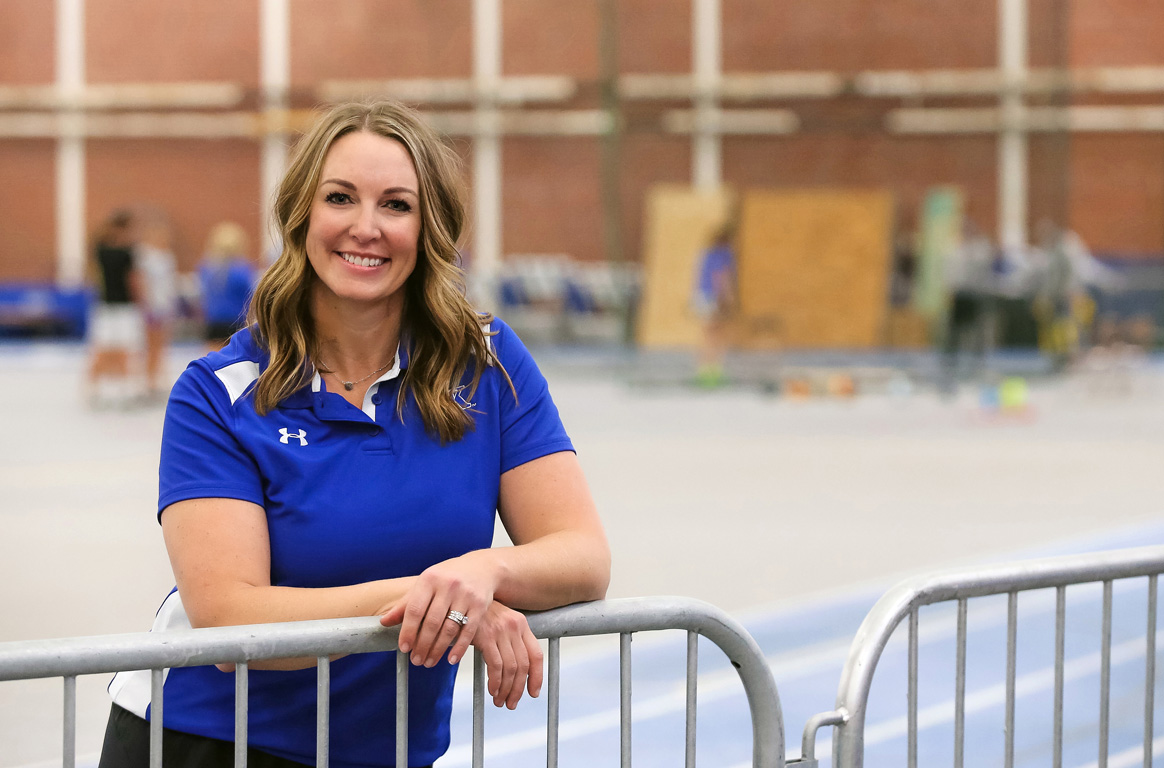 Megan Adkins-Bollwitt's research and teaching promotes an expanded definition of physical education – one that engages all students, focuses on children’s entire well-being rather than just athletic skill, and takes lessons beyond gymnasium walls.