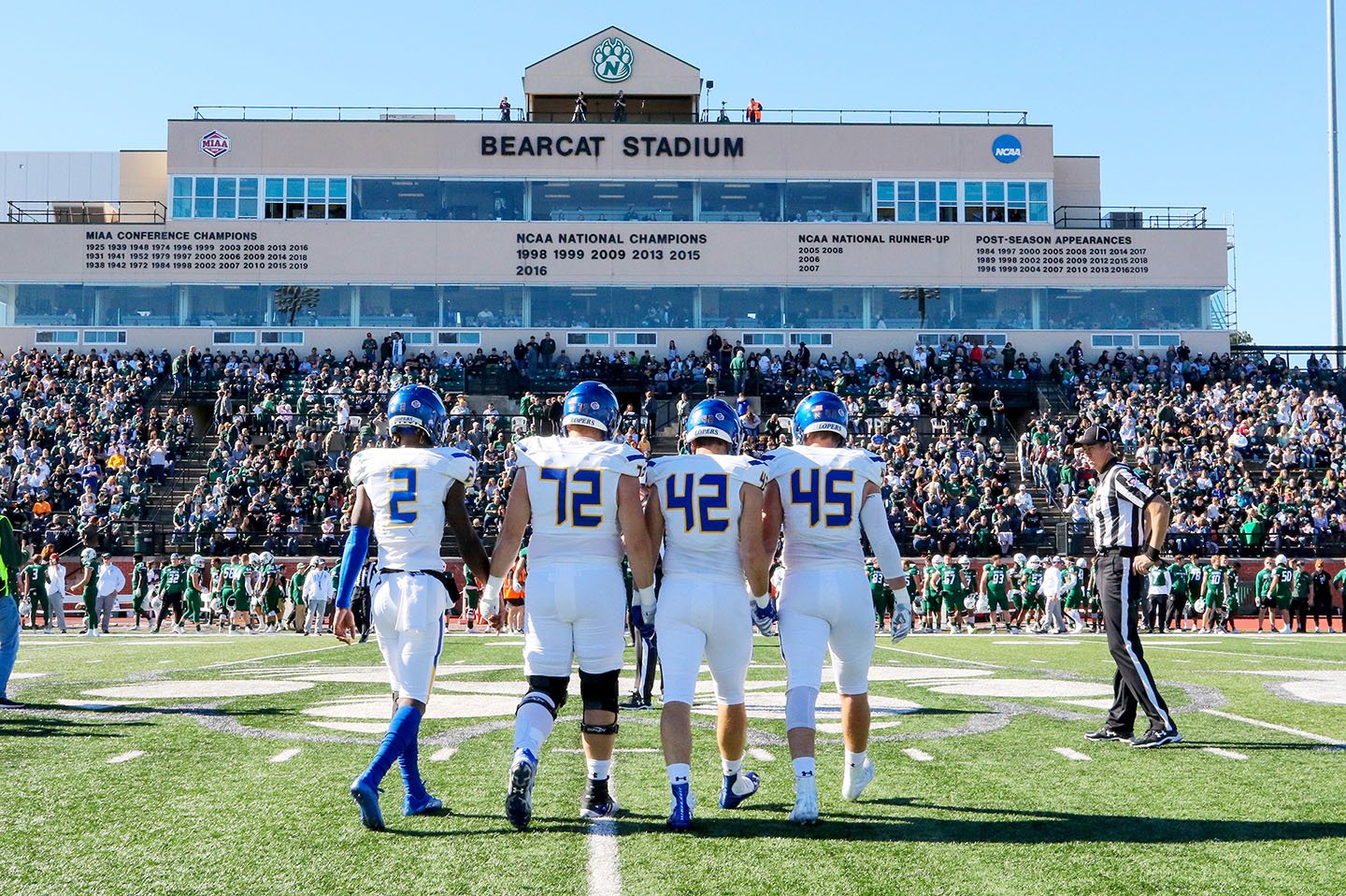 The UNK football team played its biggest game in a decade Saturday when the Lopers faced Northwest Missouri State at Bearcat Stadium in Maryville.