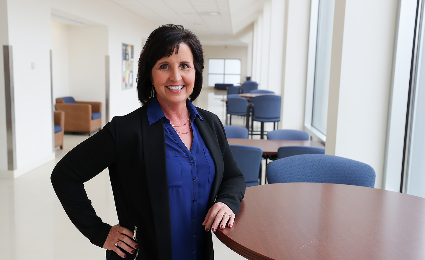 “We’re well positioned to provide opportunities to students from rural areas. The majority of students at UNK are from rural Nebraska, they’re interested in training in Nebraska, and they’re interested in returning to the places they know and love," Peggy Abels said.