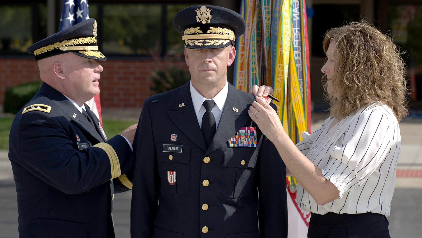 Noel Palmer was promoted to brigadier general in the U.S. Army Reserve last month during a ceremony at Fort Snelling, Minnesota. (U.S. Army photo by Capt. Floice Kemp, Unit Public Affairs Representative)