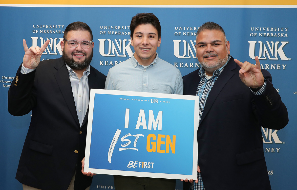 UNK hosts a First-Gen Day event each year to celebrate the achievements of first-generation students.