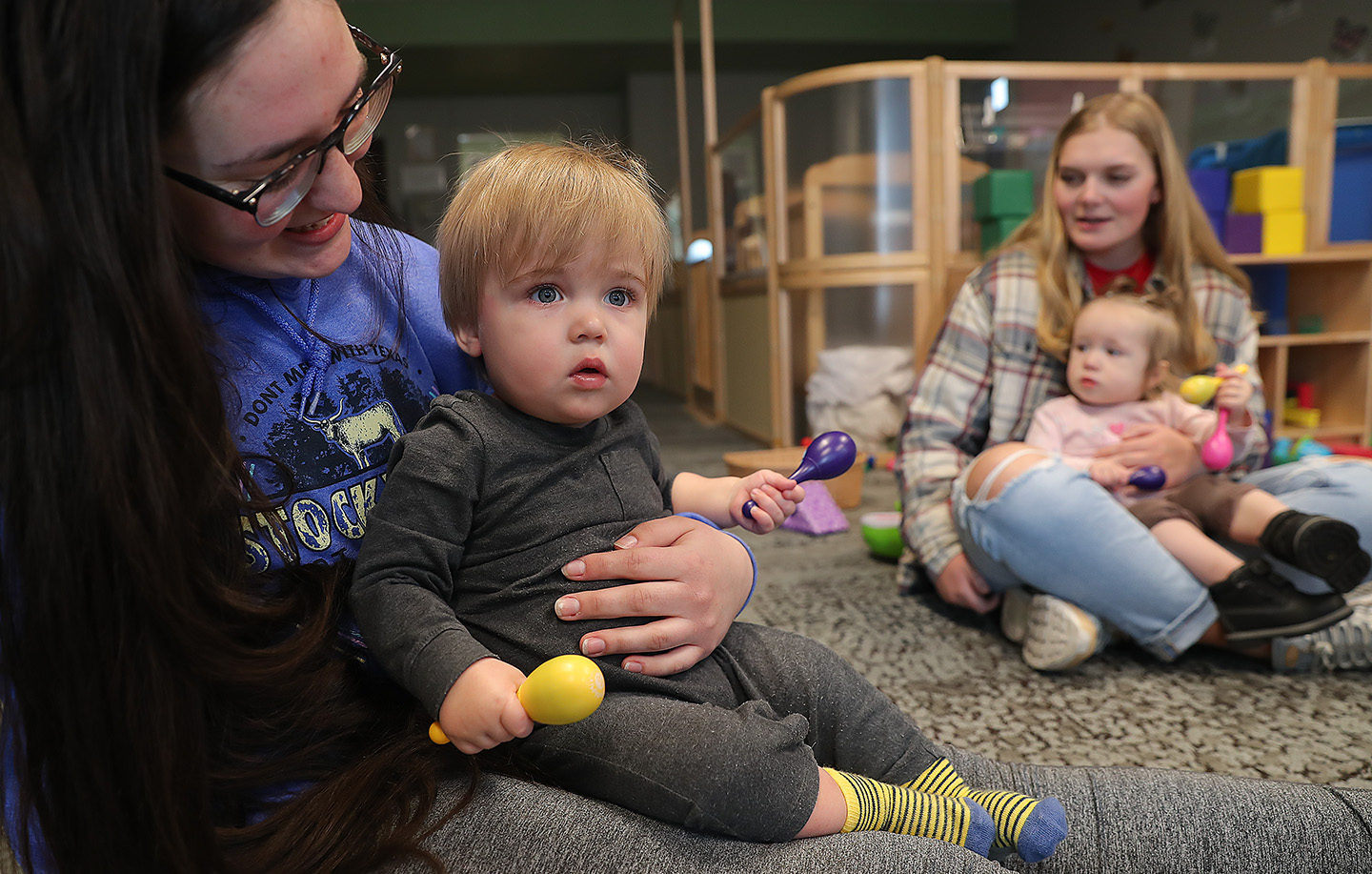 The Plambeck Early Childhood Education Center serves as a lab school for UNK students, who work directly with children and participate in observations, practicums, diagnostic testing, research and other experiential learning opportunities.