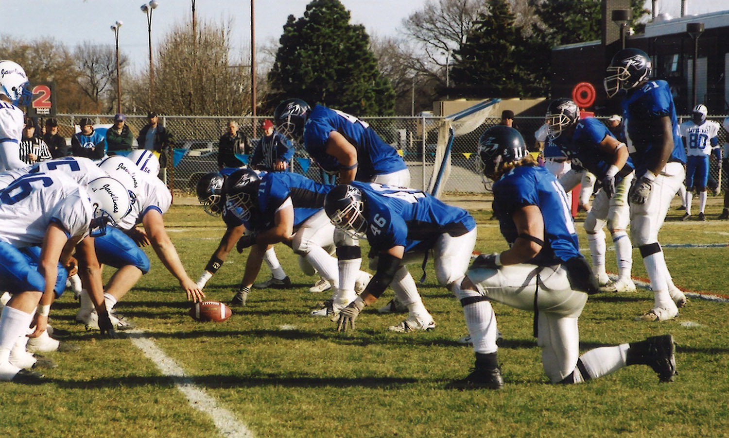 Brad Bohn (46) was a member of the UNK football team from 2001-04. (UNK Athletics)