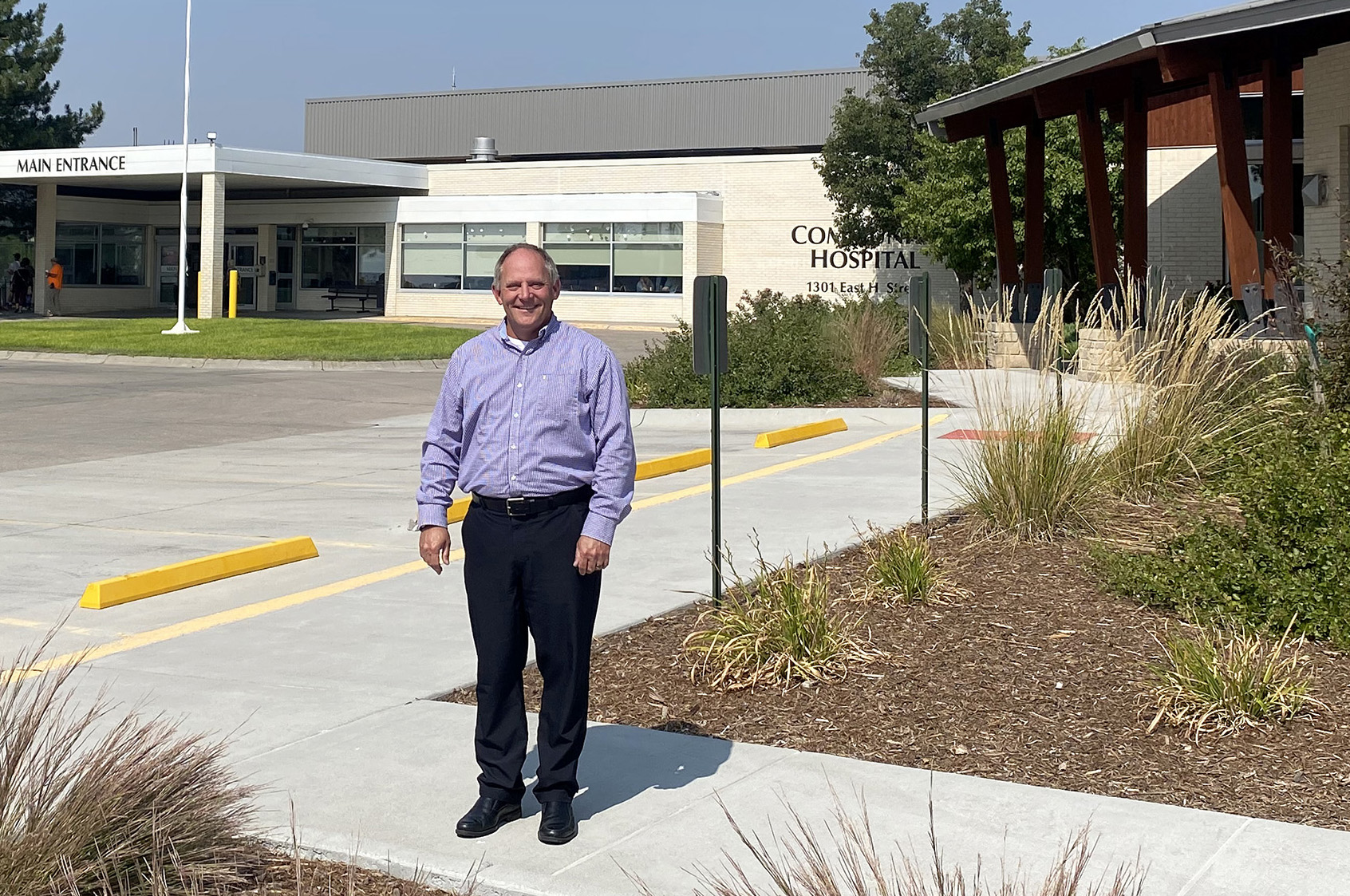 Troy Bruntz, president and CEO of Community Hospital in McCook, expects to see more students interested in rural health care careers once the UNK-UNMC Rural Health Education Building opens in Kearney. “If we’re going to be successful, this is the type of thing we’re going to have to do,” he said. (Courtesy photo)