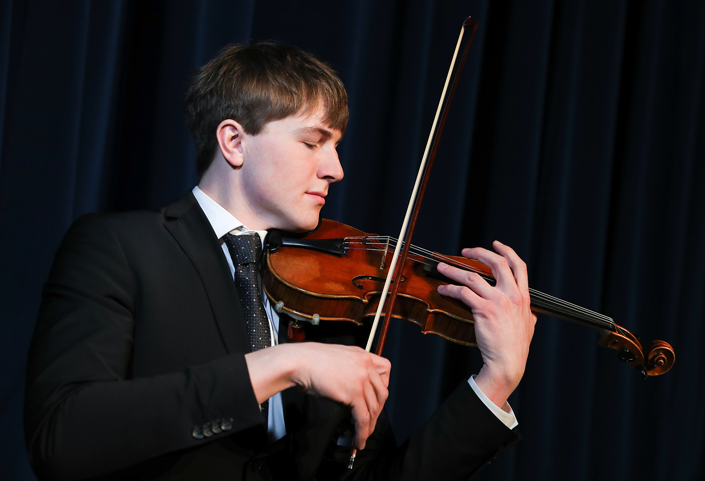 UNK student Noah Reimer will perform during the upcoming Kearney Symphony Orchestra concert "Cowboys and Caballeros."