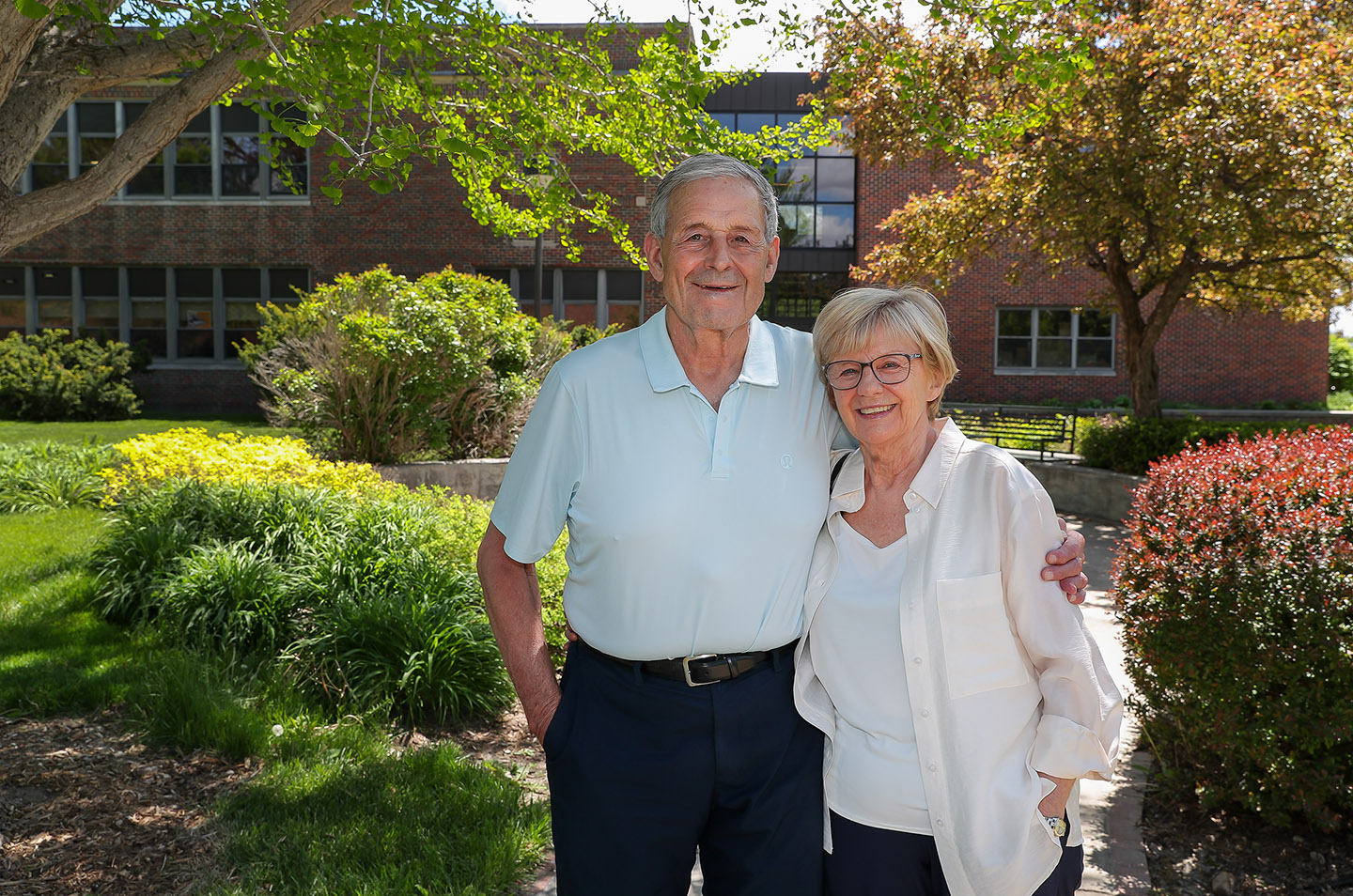 Tom and Sonja Kropp both retired from UNK at the end of the spring semester. He was an assistant professor in the Department of Kinesiology and Sport Sciences and she was an associate professor in the Department of Modern Languages.
