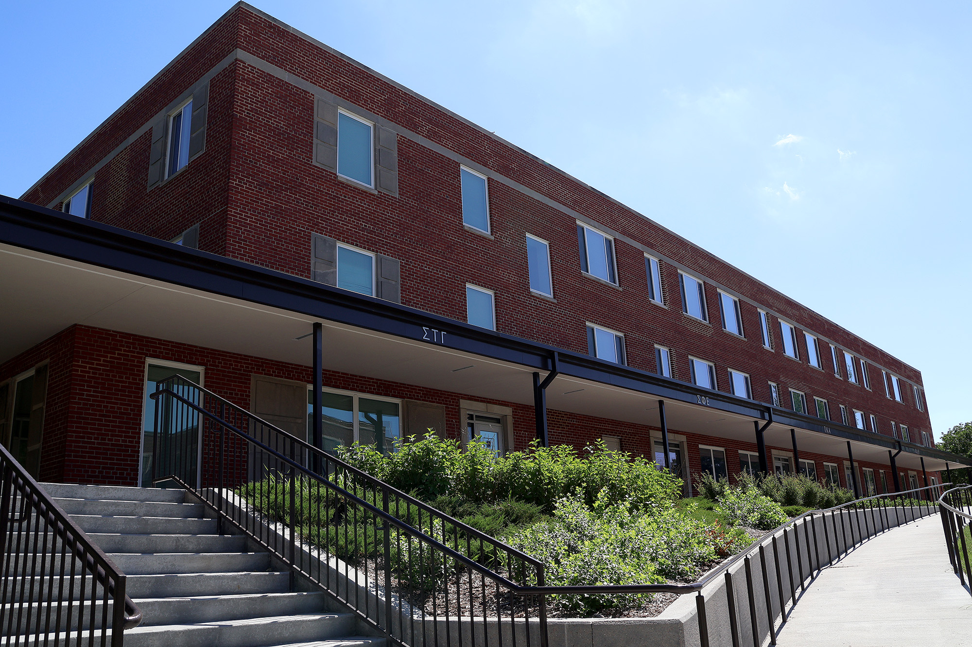 UNK fraternities moved into Martin Hall in January 2023 following a major renovation that transformed the 70-year-old residence hall into a modern living space.