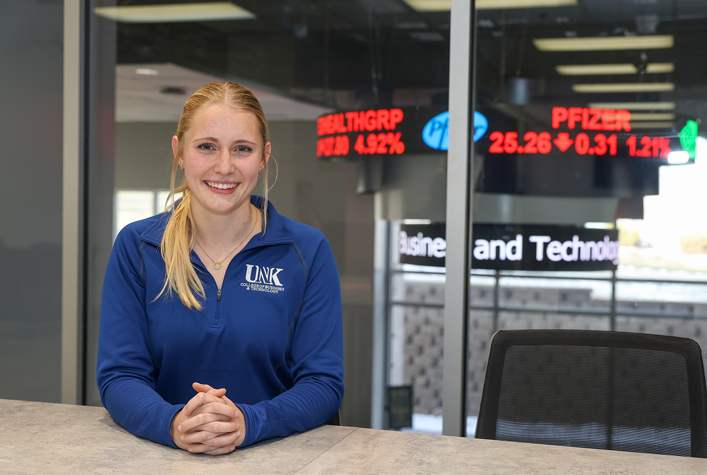 Emily Conrad graduates from UNK on Friday with a bachelor’s degree in business administration with a management emphasis. She was selected to speak at the commencement ceremony.