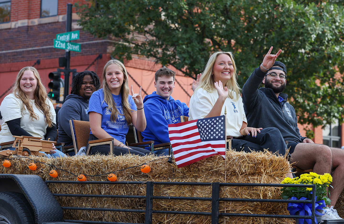 Olivia Lawless was a homecoming royalty finalist at UNK this fall. (Photo by Erika Pritchard, UNK Communications)