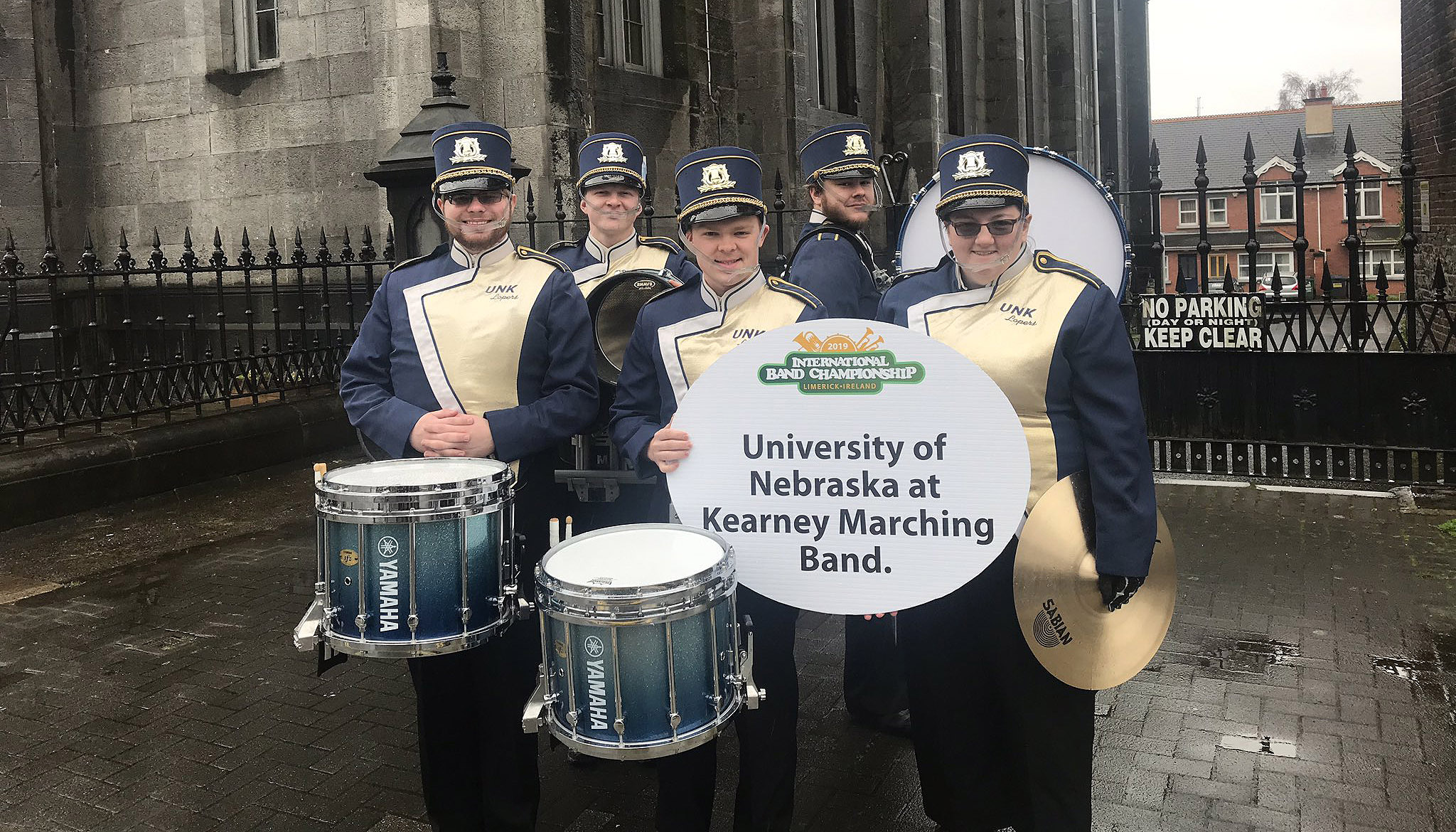 VIDEO UNK Pride of the Plains band marches in Ireland St. Patrick’s