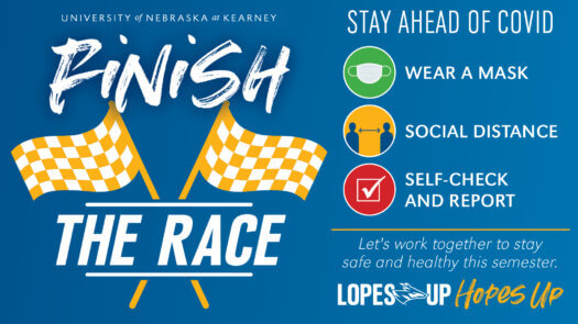 Finish the Race Graphic