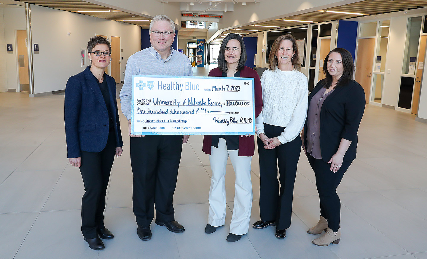 Healthy Blue Nebraska gives 100,000 to support UNK Rural Measures