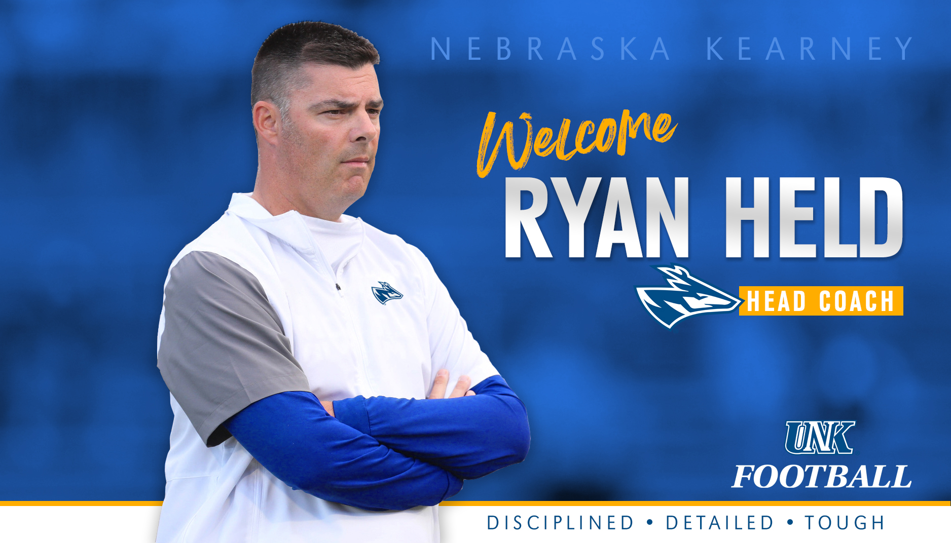 Ryan Held named head football coach at University of Nebraska at Kearney –  UNK News