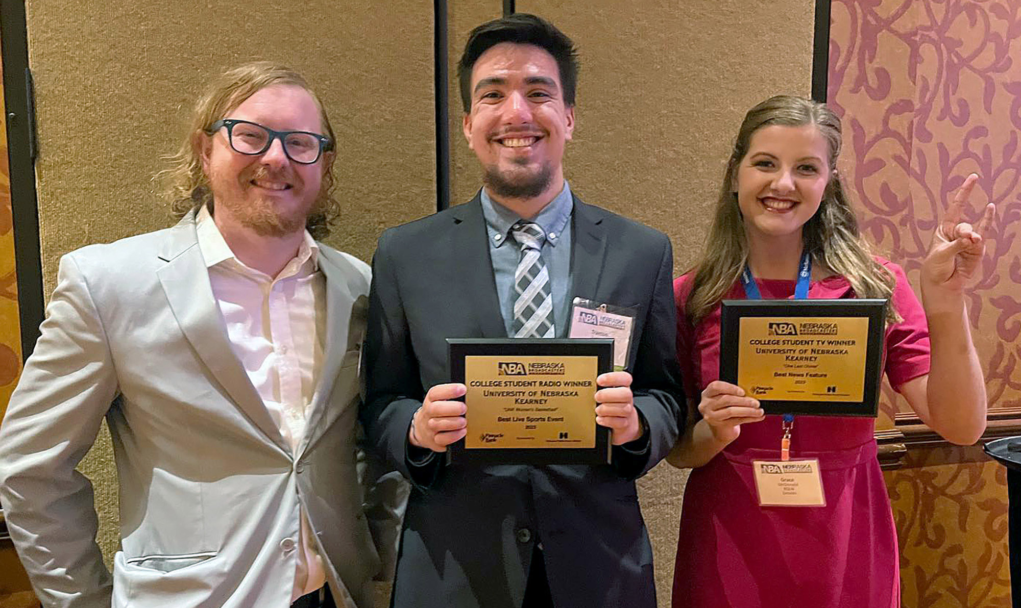 UNK students take first place in state broadcasting contest UNK News