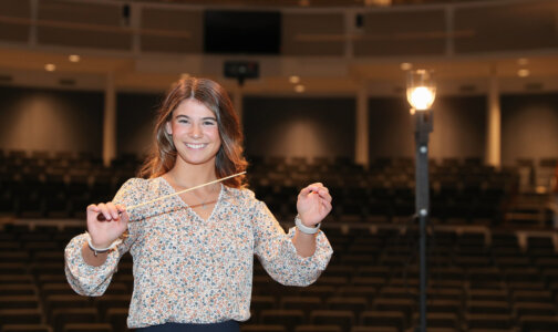 ‘I want to do this for the rest of my life’: UNK senior Sadie Uhing shares her passion as a music educator