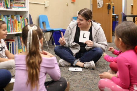 UNK students build skills – and bonds – through America Reads tutoring program