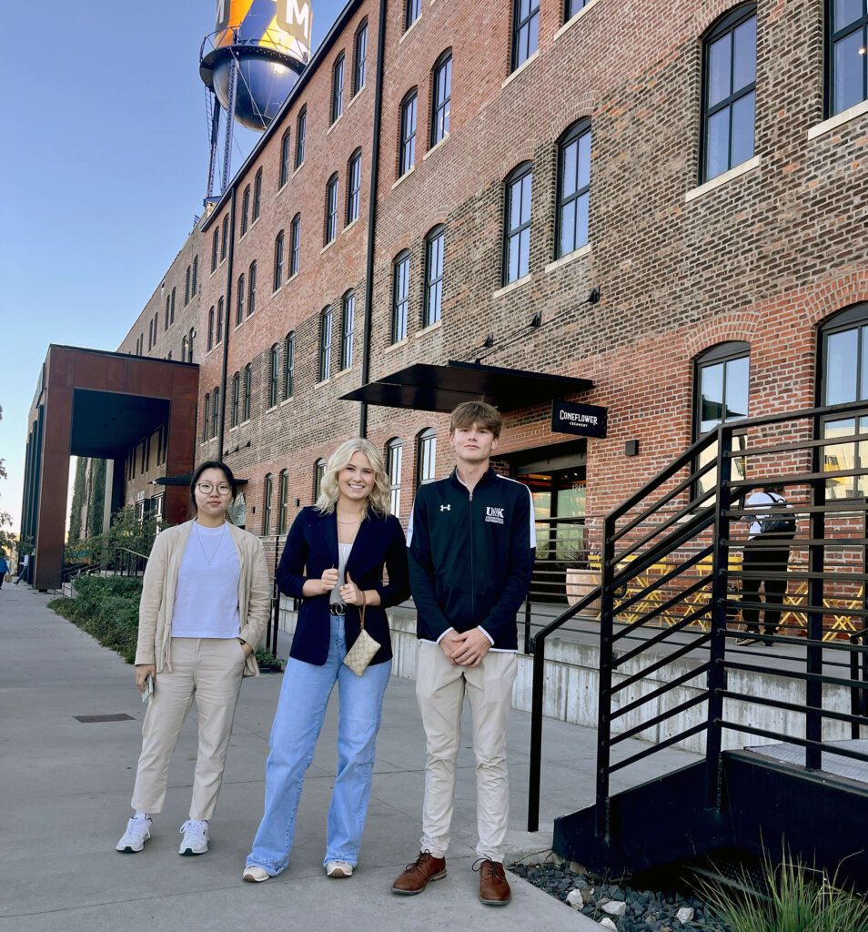 Startup Studio participants are pictured in Omaha during Silicon Prairie Startup Week events.