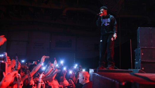 A Boogie Wit da Hoodie performs during the UNK spring concert.