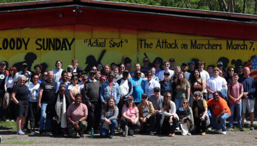 A mural in Selma.