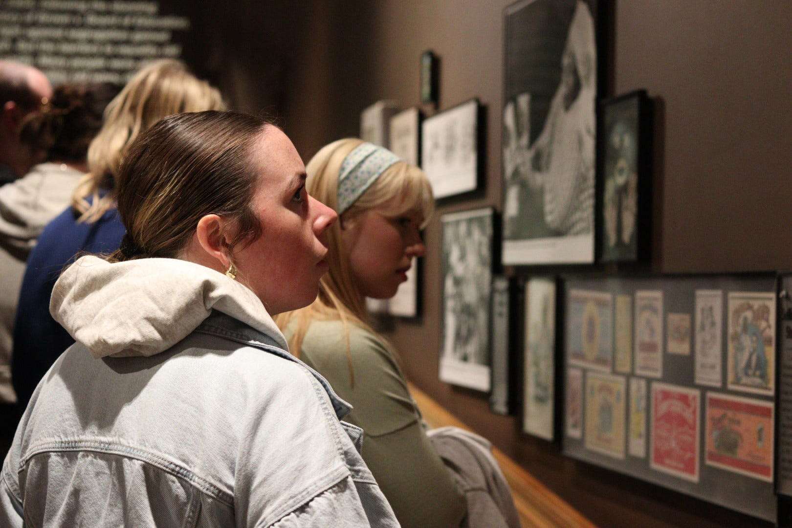 Students visit the Birmingham Civil Rights Institute.