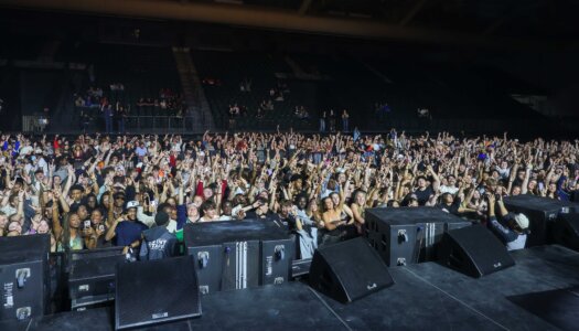 The UNK spring concert crowd.