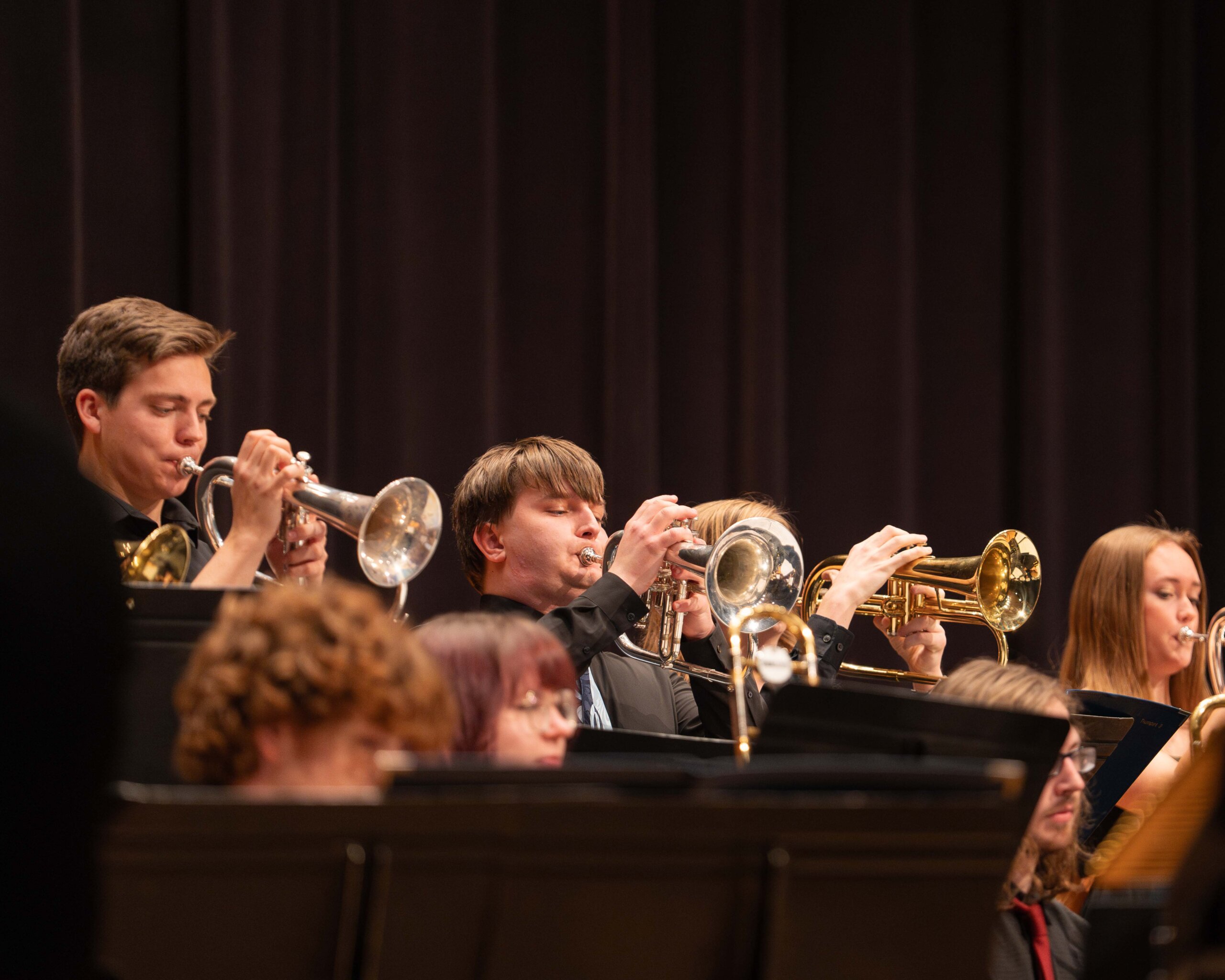 UNK's Jazz Band performed Monday night.