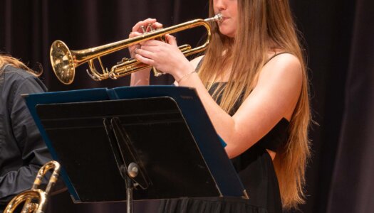 UNK's Jazz Band performed Monday night.